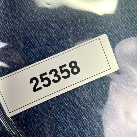 BDG Urban Outfitters Tan High Rise Baggy Jean Tag Size 25 Blue Light Wash Skater - Picture 14 of 14